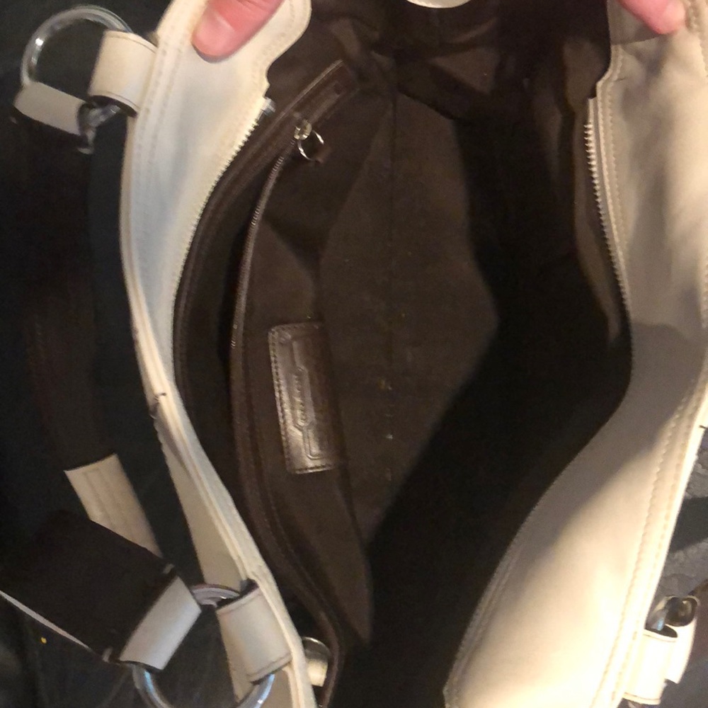 The Ivory Leather Tote